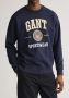 Gant Sweater O-Halsavy Blauw Heren - Thumbnail 2