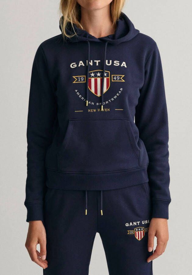 Gant Sweatshirt Banner Shield Hoodie