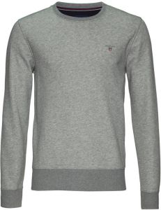 Gant Origineel C-hals sweatshirt Grijs Heren