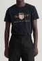 Gant T-shirt met labelprint model 'Archiv Shield' - Thumbnail 3