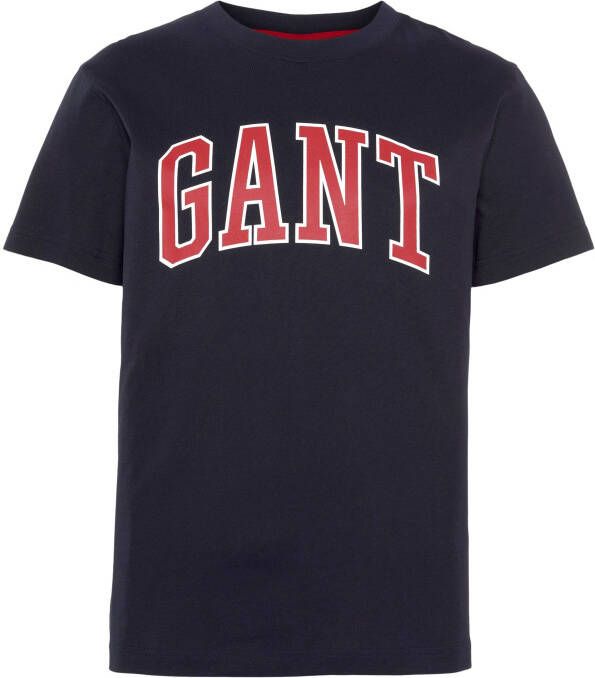 Gant T-shirt met een ronde hals
