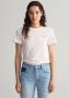Gant T-shirt met labelstitching model 'SHIELD' - Thumbnail 2