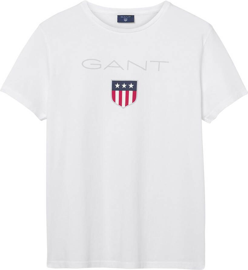 Gant T-shirt SHIELD Grote merkprint