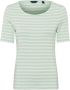 Gant T-shirt STRIPED 1X1 RIB LSS T-SHIRT (1-delig) - Thumbnail 2