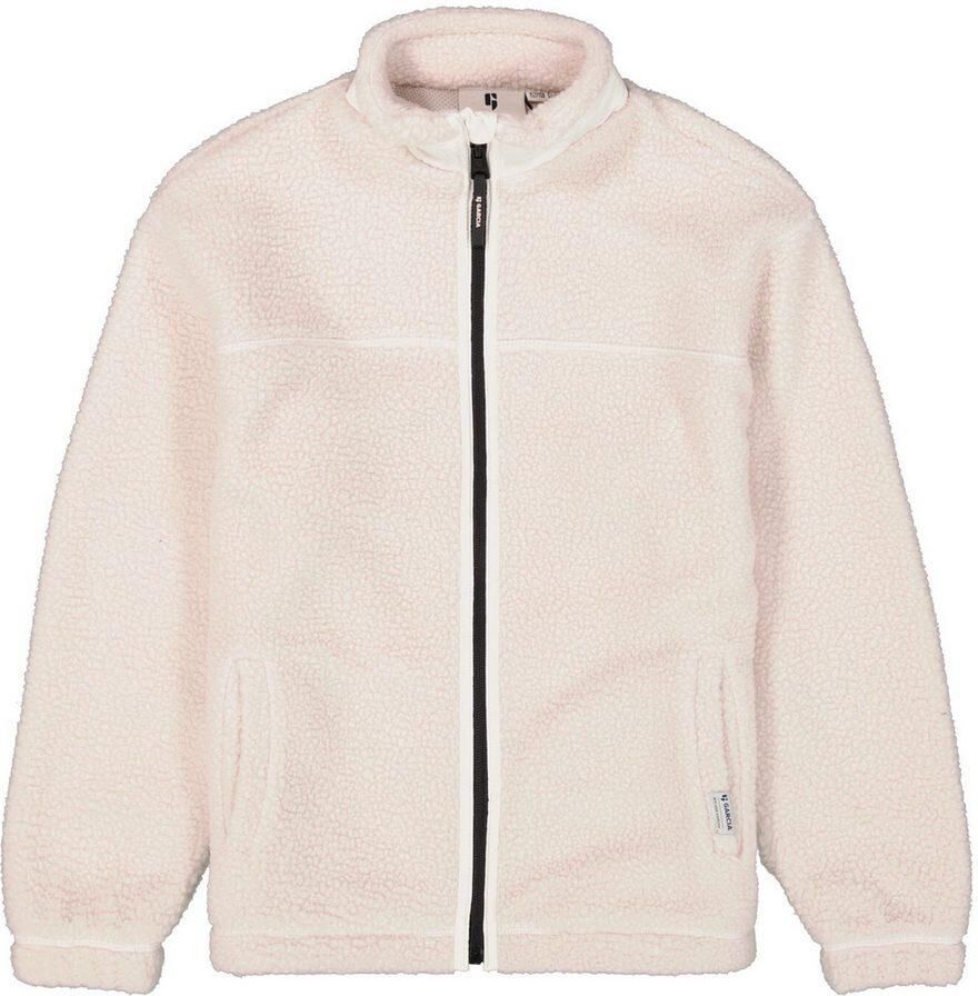 Garcia Gebreid fleecejack met print for boys