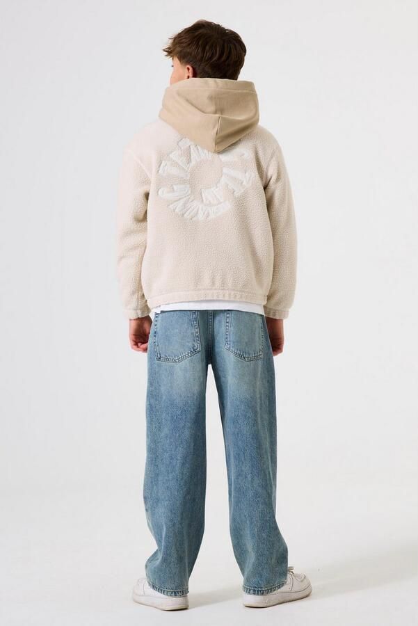 Garcia Gebreid fleecejack met print for boys - Foto 4