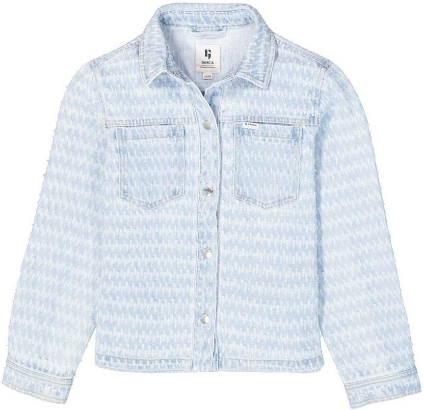 Garcia Jeansjack met structuurpatroon - Foto 3