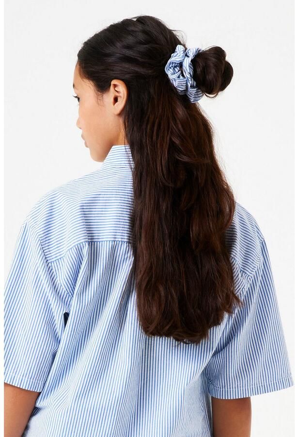 Garcia Overhemdblouse met extra brede schouders en logostitching - Foto 5