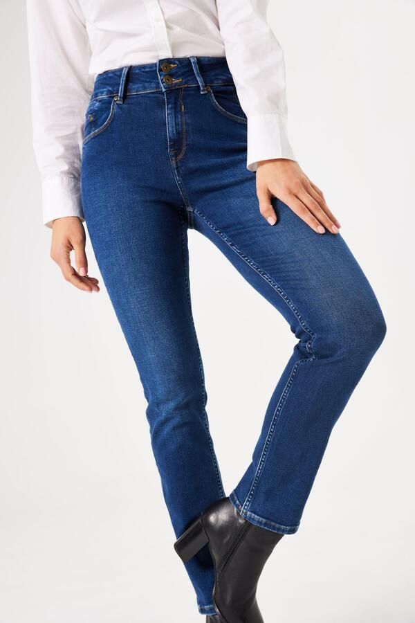 Garcia Slim fit jeans Caro slim curved - Foto 3