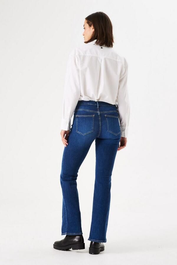 Garcia Bootcut-jeans van katoenmix model 'Celia'