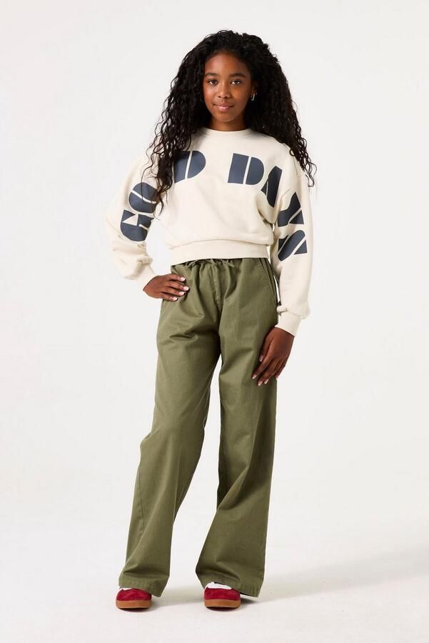 Garcia Stoffen broek met zakken - Foto 2