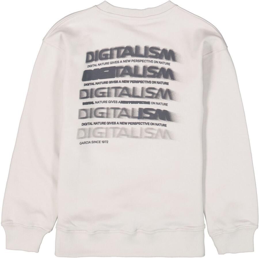 Garcia Sweater met achterprint voor jongens