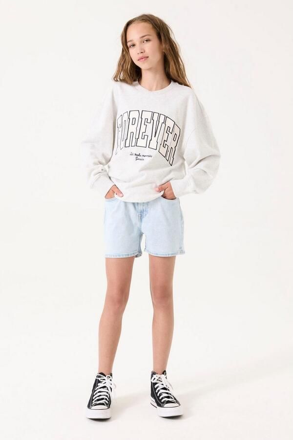 Garcia Sweatshirt met frontprint voor meisjes - Foto 3