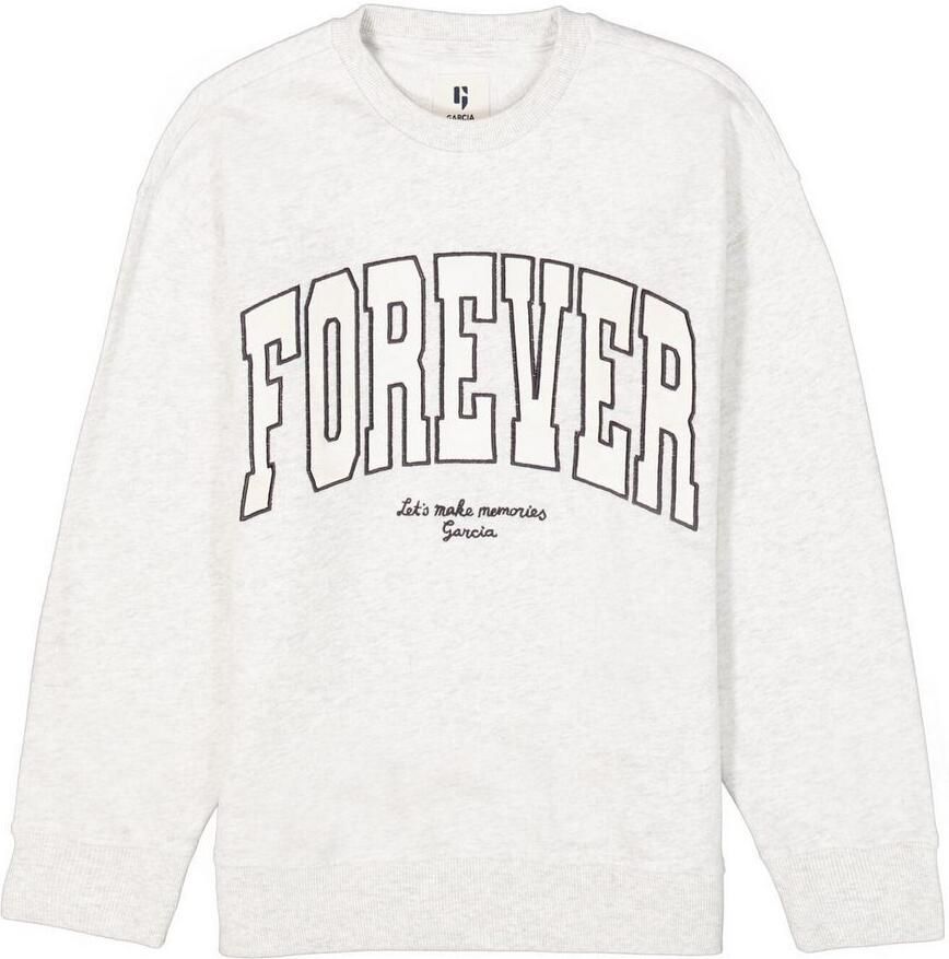 Garcia Sweatshirt met frontprint voor meisjes
