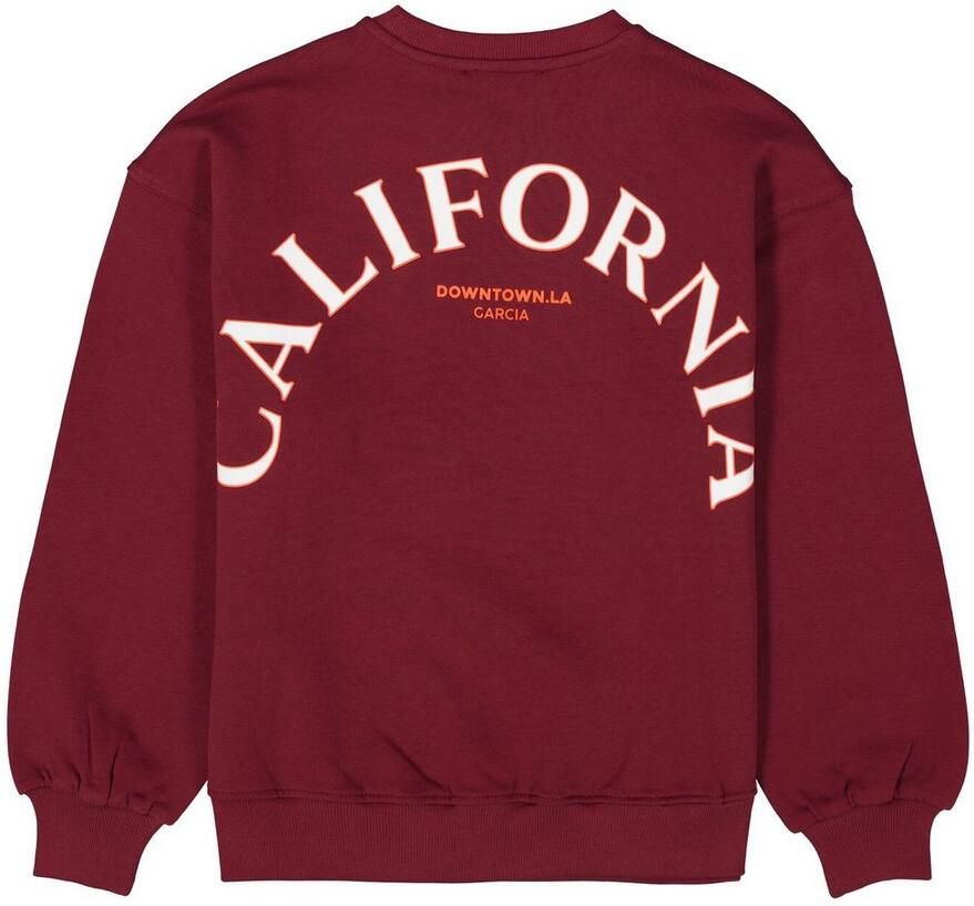 Garcia Sweatshirt met opdruk voor meisjes