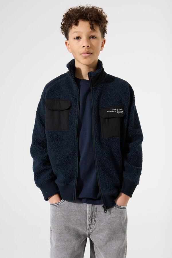 Garcia Sweatvest met structuur for boys - Foto 5