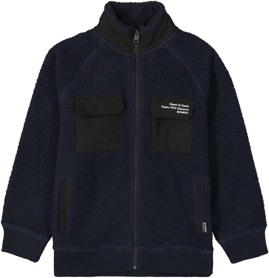 Garcia Sweatvest met structuur for boys