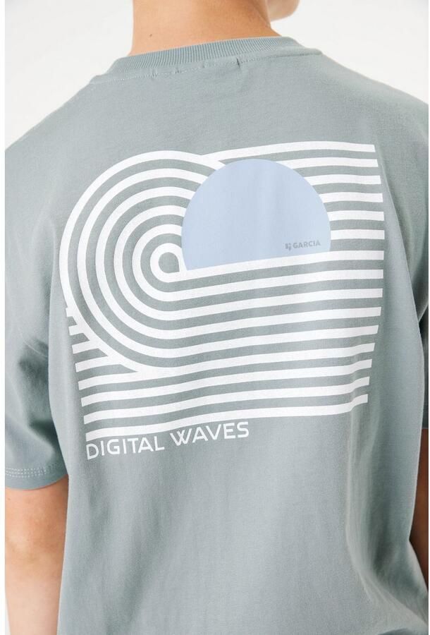 Garcia T-shirt met achterprint voor - Foto 5