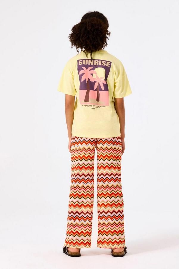 Garcia T-shirt met front- en backprint voor meisjes - Foto 5