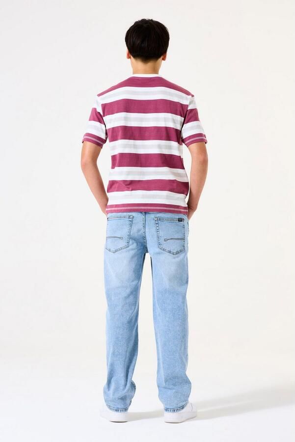 Garcia T-shirt met streepmotief - Foto 3