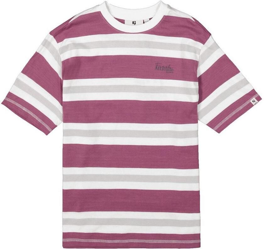 Garcia T-shirt met streepmotief