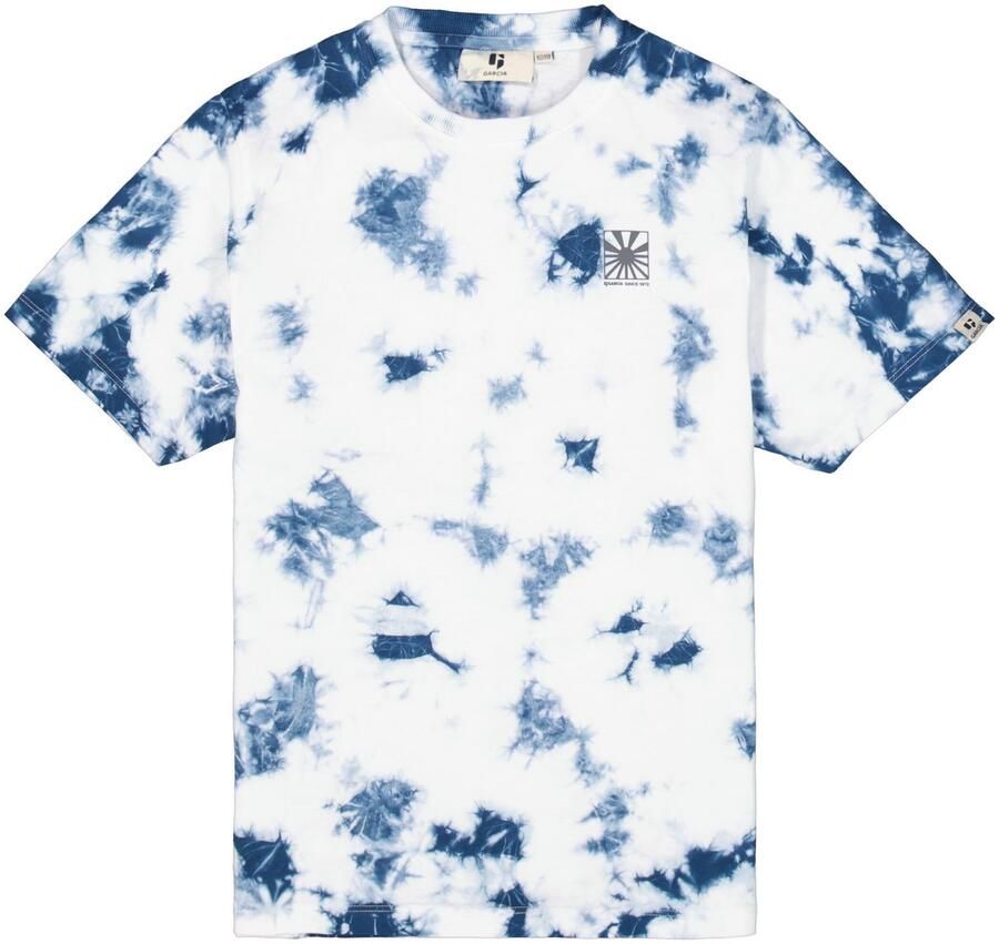 Garcia T-shirt met tie-dye patroon voor jongens