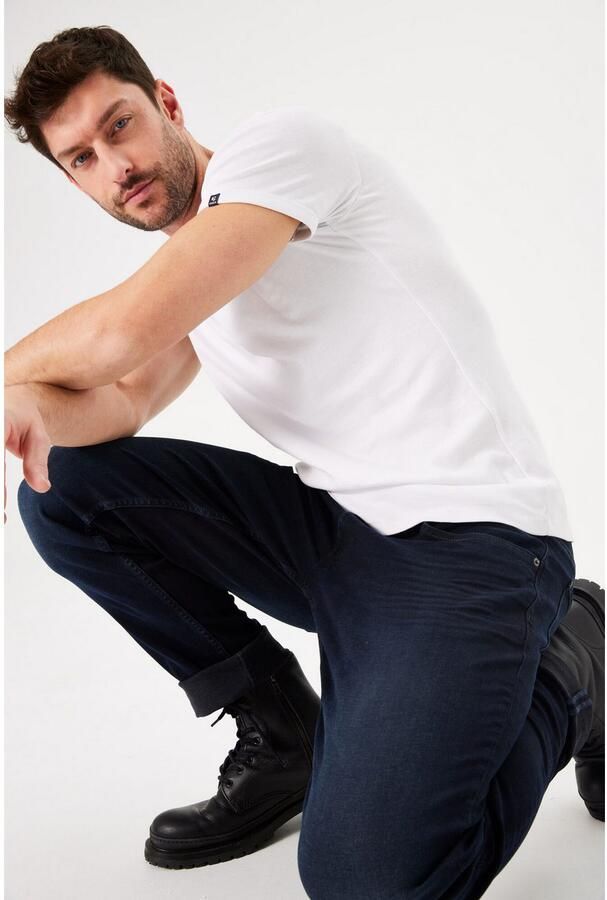 Garcia tapered fit jeans Russo dark used - Foto 4