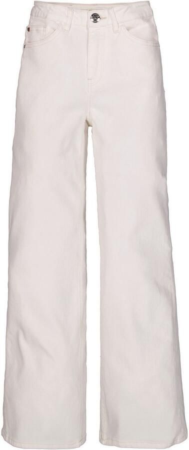 Garcia wide leg high waist jeans wit - Foto 4