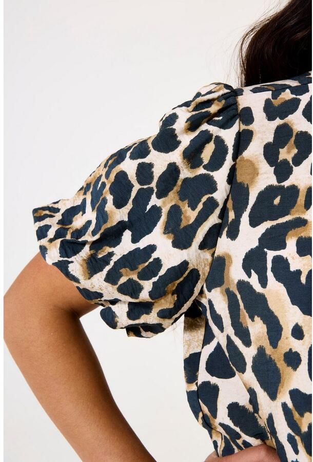Garcia Zomerjurk met luipaardprint - Foto 2