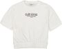 Garcia T-shirt met tekst wit Meisjes Viscose Ronde hals Tekst 152 158 - Thumbnail 2