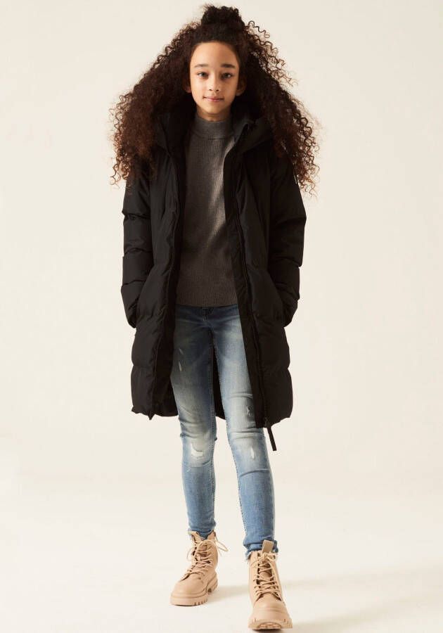 Garcia Gewatteerde jas met capuchon