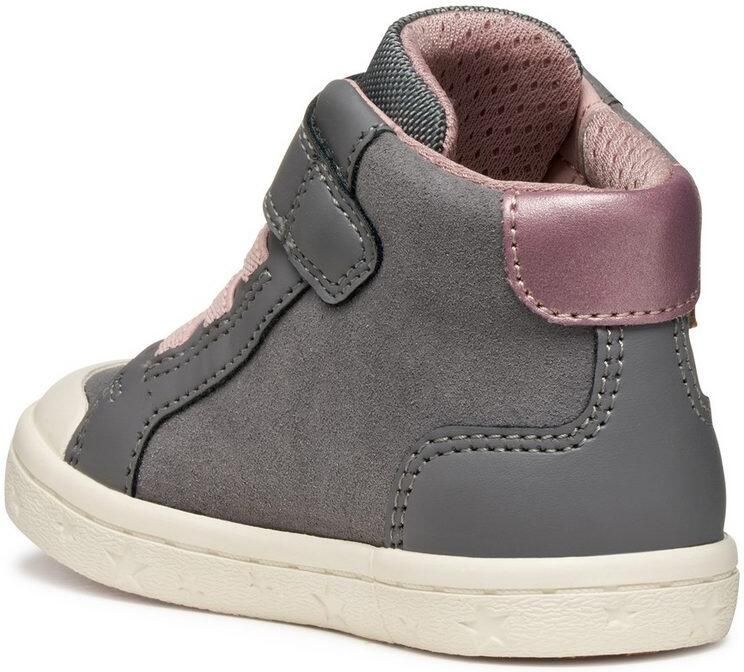 Geox Babyschoentjes B GISLI GIRL Boots met elastiek en klittenband maatsjabloon om te downloaden