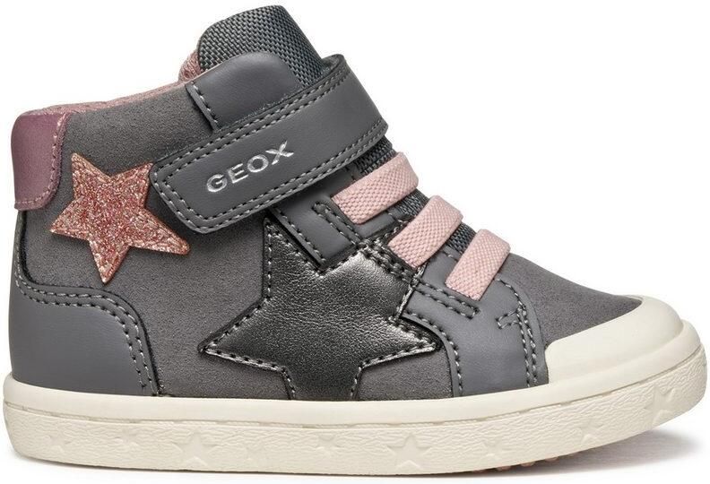 Geox Babyschoentjes B GISLI GIRL Boots met elastiek en klittenband maatsjabloon om te downloaden - Foto 4