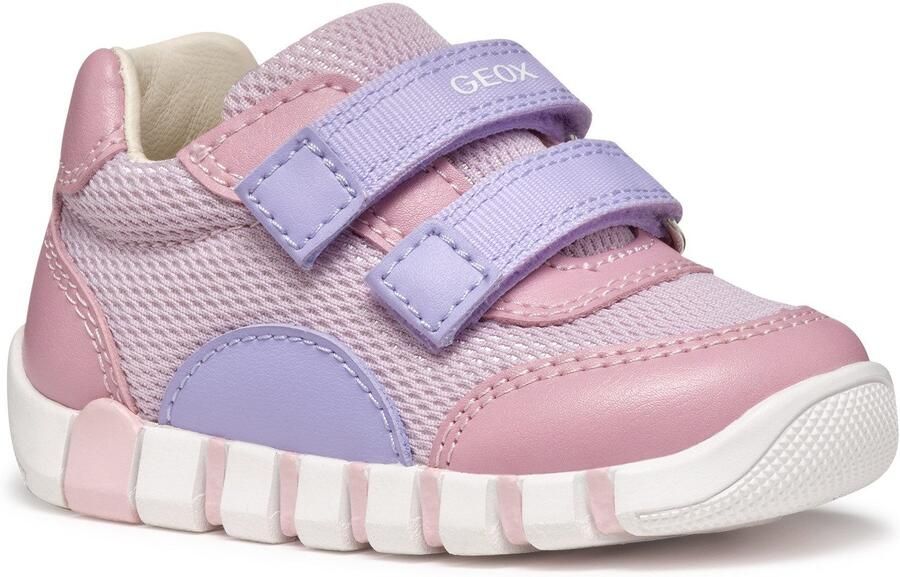 Geox Babyschoentjes B IUPIDOO GIRL sneaker babyschoen klittenbandschoen in pastelkleuren look - Foto 7