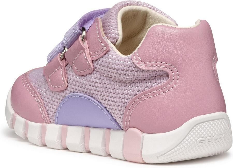 Geox Babyschoentjes B IUPIDOO GIRL sneaker babyschoen klittenbandschoen in pastelkleuren look - Foto 2
