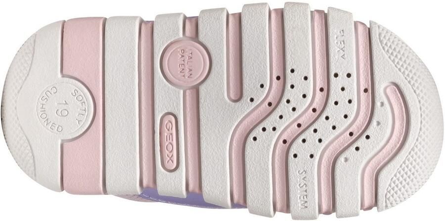 Geox Babyschoentjes B IUPIDOO GIRL sneaker babyschoen klittenbandschoen in pastelkleuren look - Foto 5
