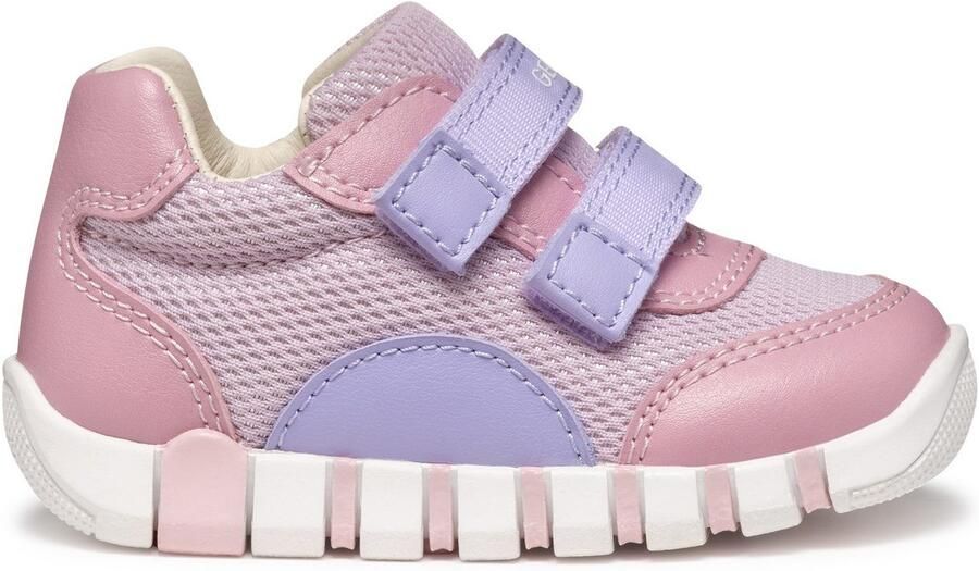 Geox Babyschoentjes B IUPIDOO GIRL sneaker babyschoen klittenbandschoen in pastelkleuren look - Foto 4