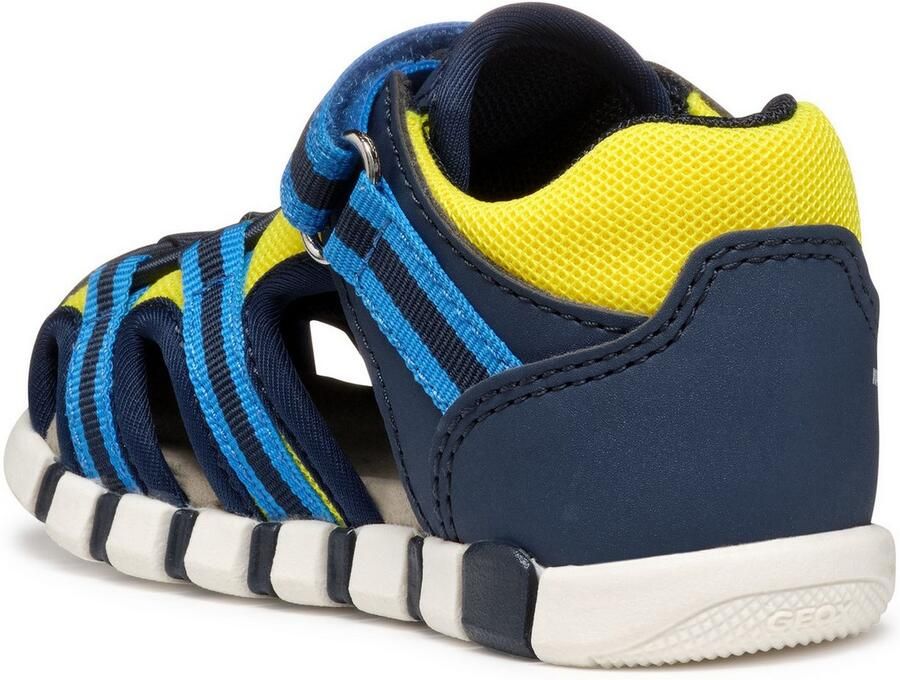 Geox Babyschoentjes B SANDAL IUPIDOO BOY trekking-sandaal outdoorschoen babyschoen met klittenbandsluiting