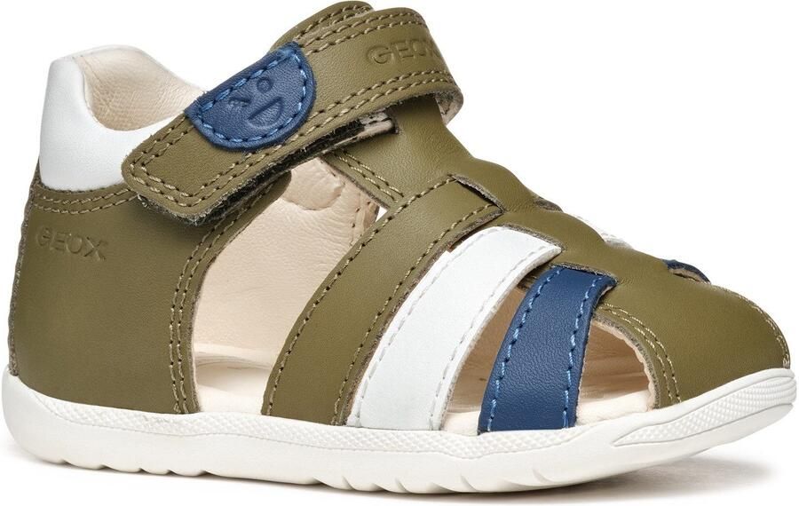 Geox Babyschoentjes B SANDAL MACCHIA BOY sandaal babyschoen klittenbandschoen met kleurrijke riempjes - Foto 6