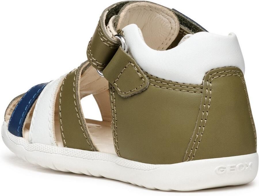 Geox Babyschoentjes B SANDAL MACCHIA BOY sandaal babyschoen klittenbandschoen met kleurrijke riempjes - Foto 2