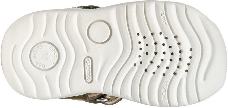 Geox Babyschoentjes B SANDAL MACCHIA BOY sandaal babyschoen klittenbandschoen met kleurrijke riempjes - Foto 4