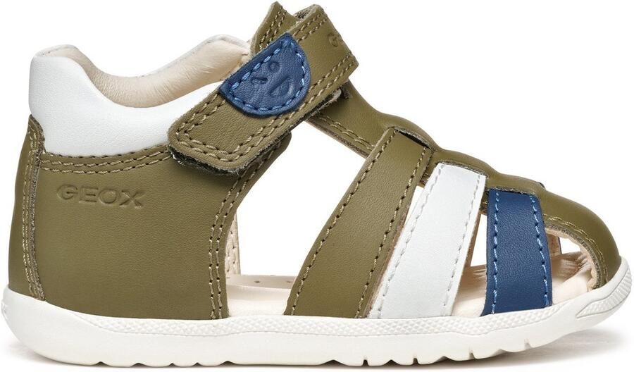 Geox Babyschoentjes B SANDAL MACCHIA BOY sandaal babyschoen klittenbandschoen met kleurrijke riempjes - Foto 3