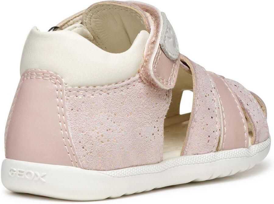 Geox Babyschoentjes B SANDAL MACCHIA GIR glitter schoen feest schoen sandaal met glitter