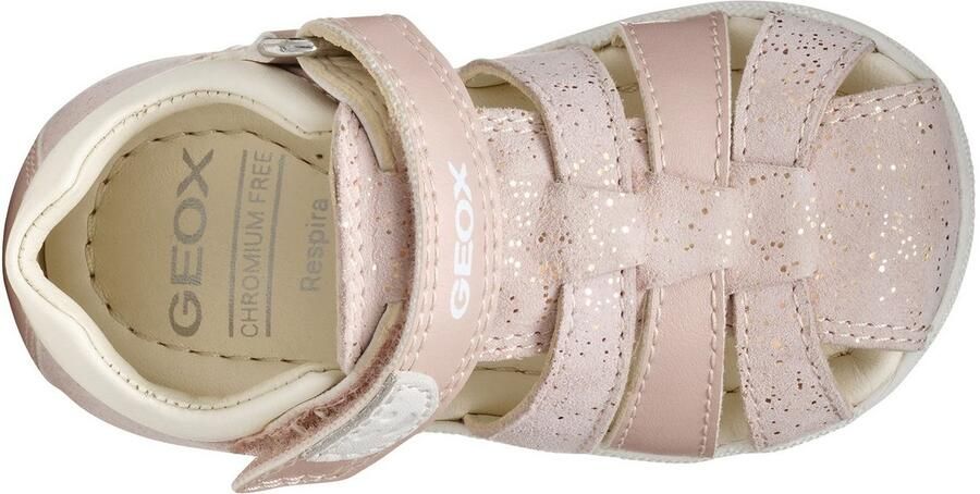 Geox Babyschoentjes B SANDAL MACCHIA GIR glitter schoen feest schoen sandaal met glitter - Foto 4