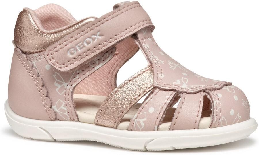 Geox Babyschoentjes B SANDAL ZAPITO GIRL glitter sandaal klittenbandschoen babyschoen in metallic look - Foto 7