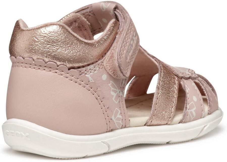Geox Babyschoentjes B SANDAL ZAPITO GIRL glitter sandaal klittenbandschoen babyschoen in metallic look - Foto 2