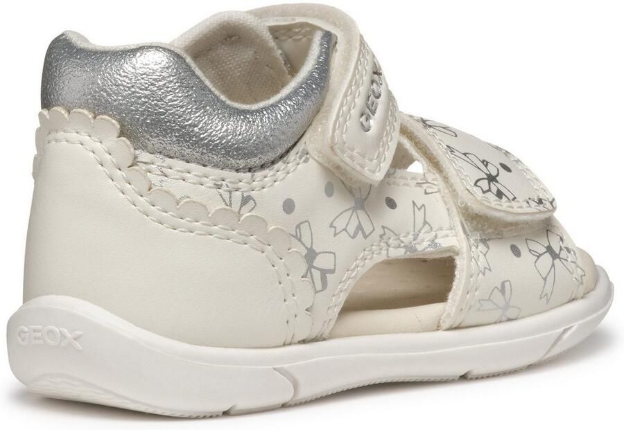 Geox Babyschoentjes B SANDAL ZAPITO GIRL glitter sandaal klittenbandschoen babyschoen met metallic print - Foto 2