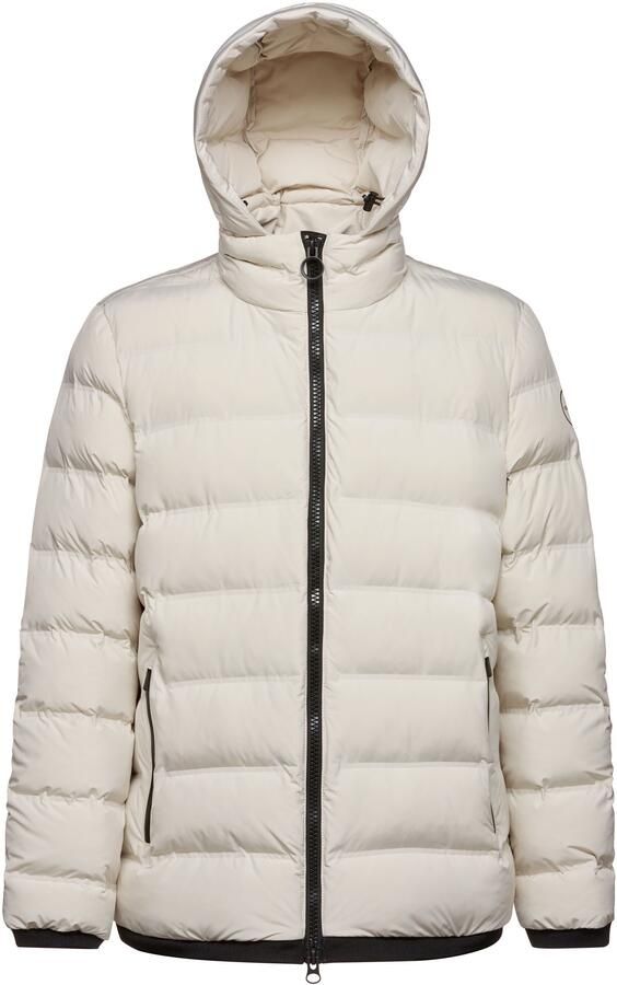 Geox Gewatteerde jas SPHERICA met contrasterende details rits zakken capuchon - Foto 5