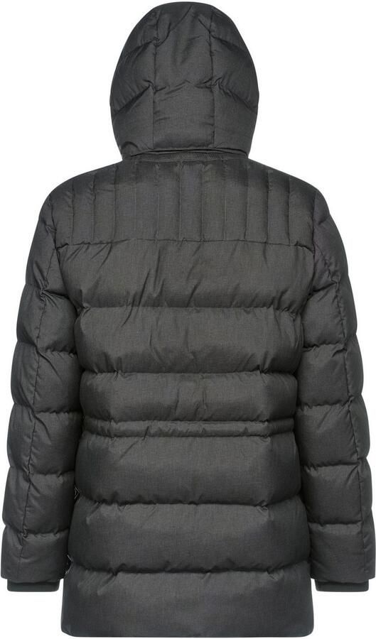 Geox Lang jack Sanford in gemêleerde look 4 zakken capuchon modieuze stitching - Foto 3