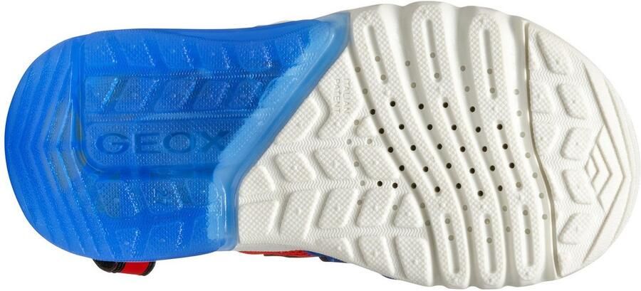 Geox Sandalen J SANDAL CIBERDRON B Knipperschoen klittenbandschoen in kleurrijk ontwerp met super mario-motief en knipperfunctie - Foto 4